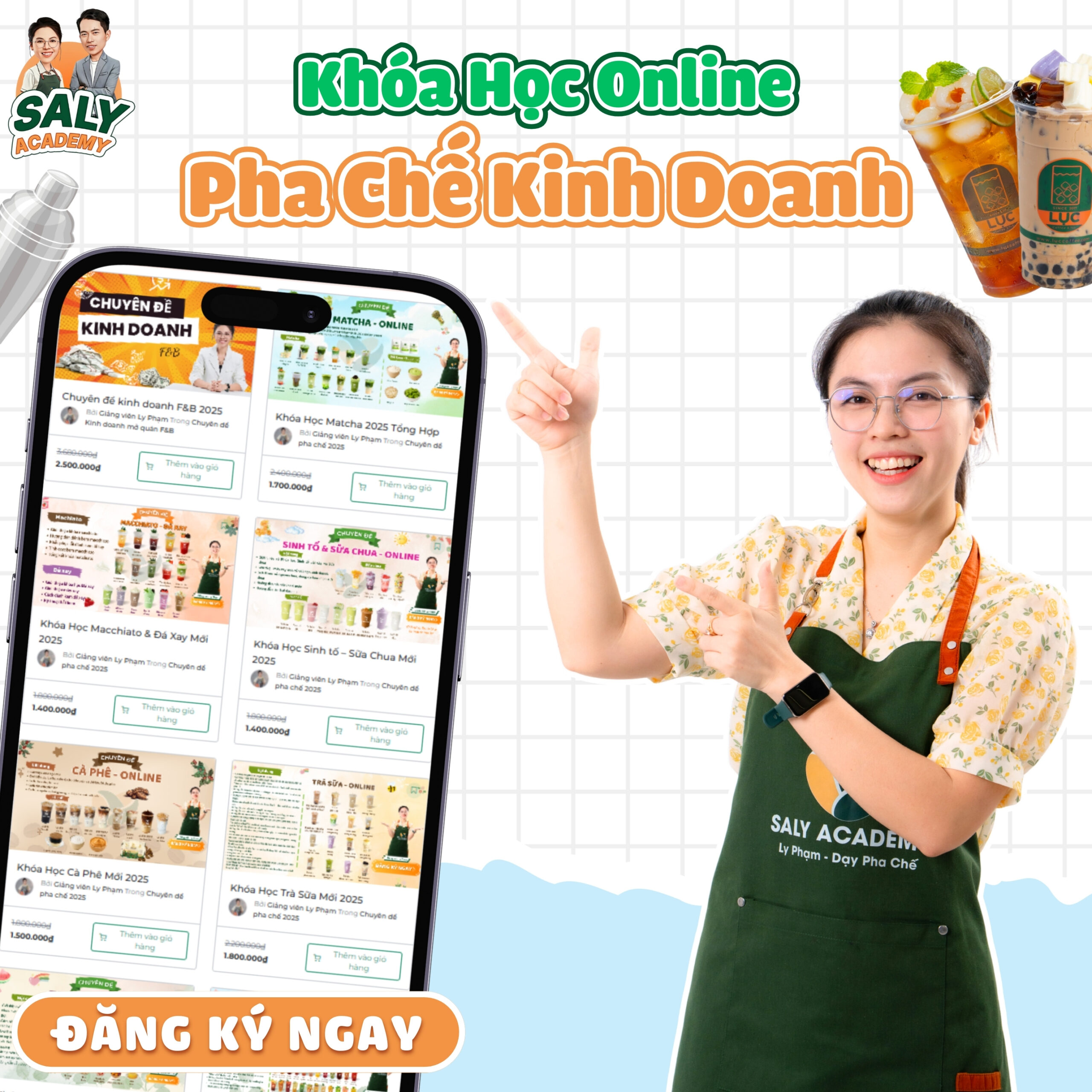 Khóa học pha chế Online