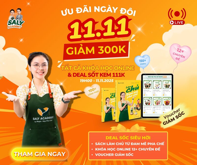 Ưu đãi sale đôi 11.11