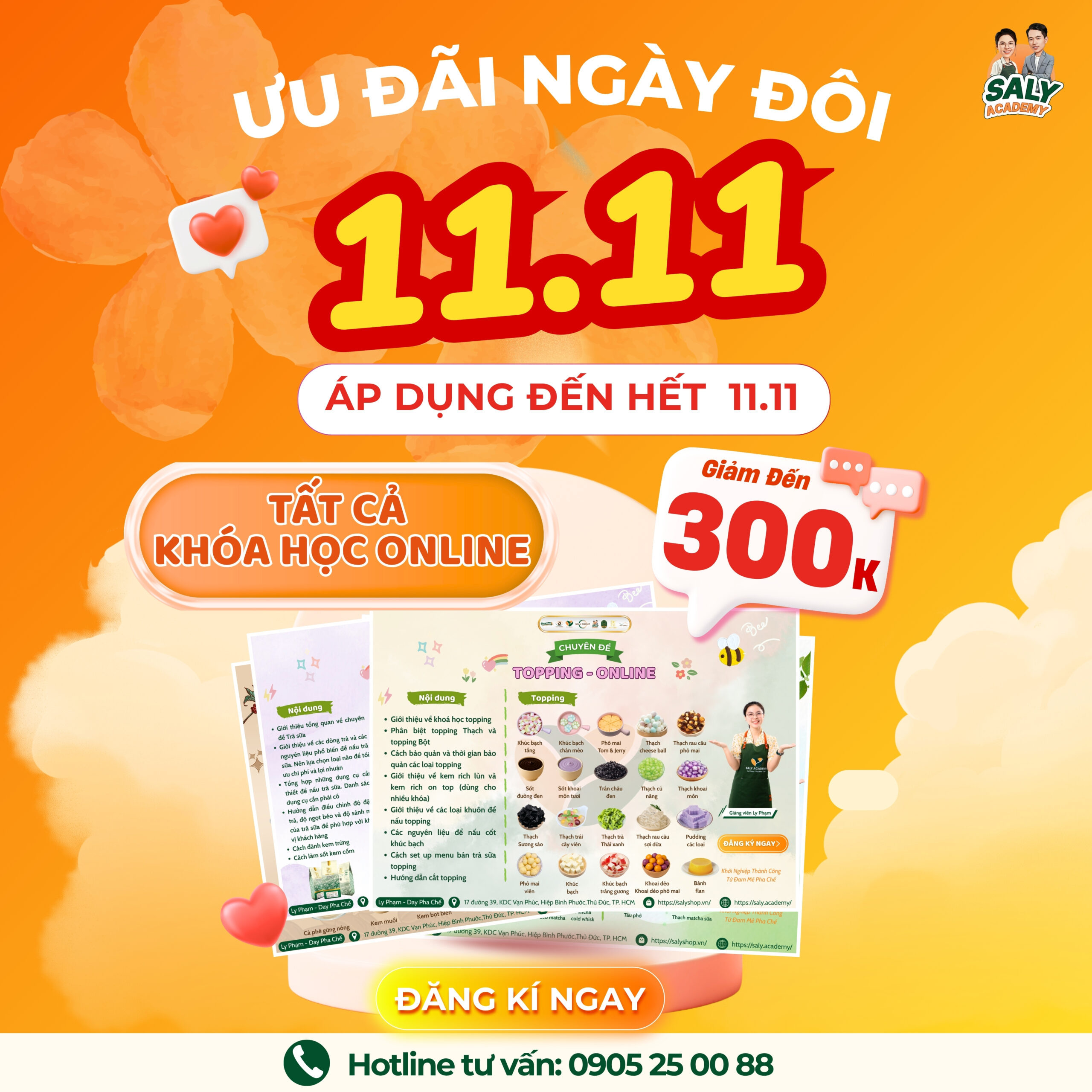 Ưu đãi khóa học Online