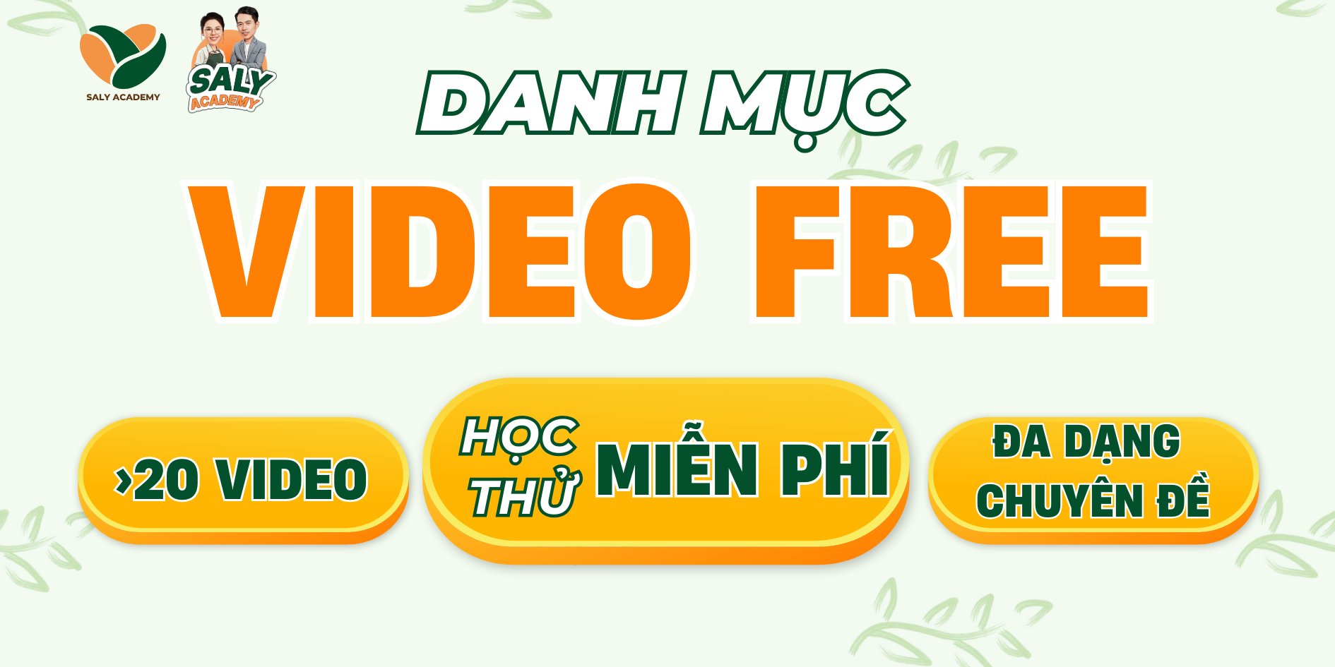 Khóa học miễn phí (Tổng hợp các chuyên đề pha chế)