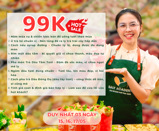 Bộ Video Công Thức Trà Trái Cây (99K)