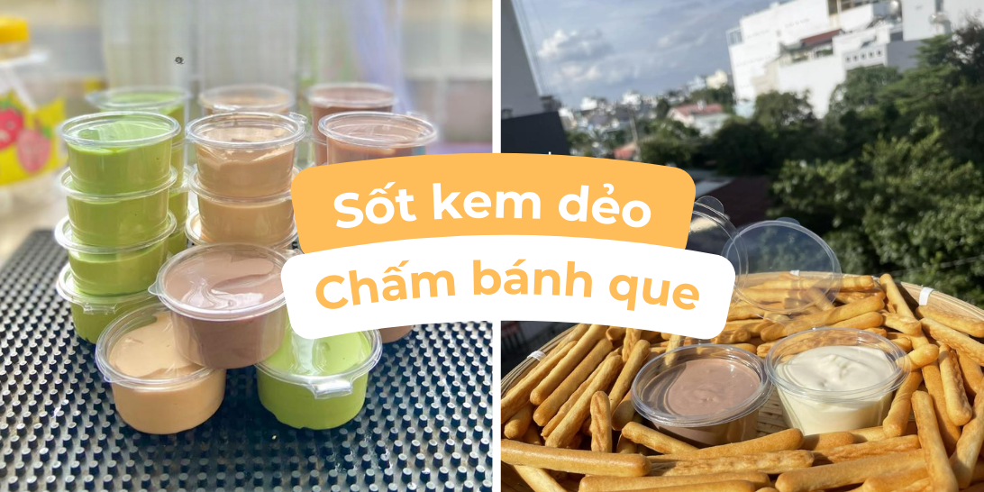 Bộ Video Công Thức Sốt Kem Dẻo – Bánh Que