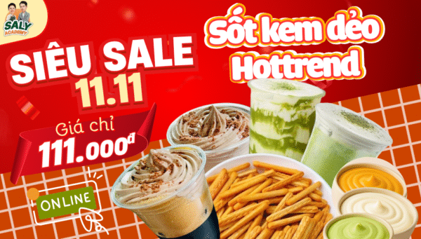 Ưu đãi khóa học sốt kem 111k