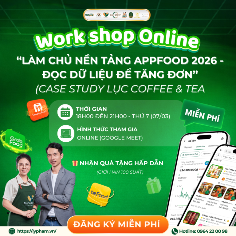 Record Workshop Online “LÀM CHỦ GRABFOOD” – 07.03.2026
