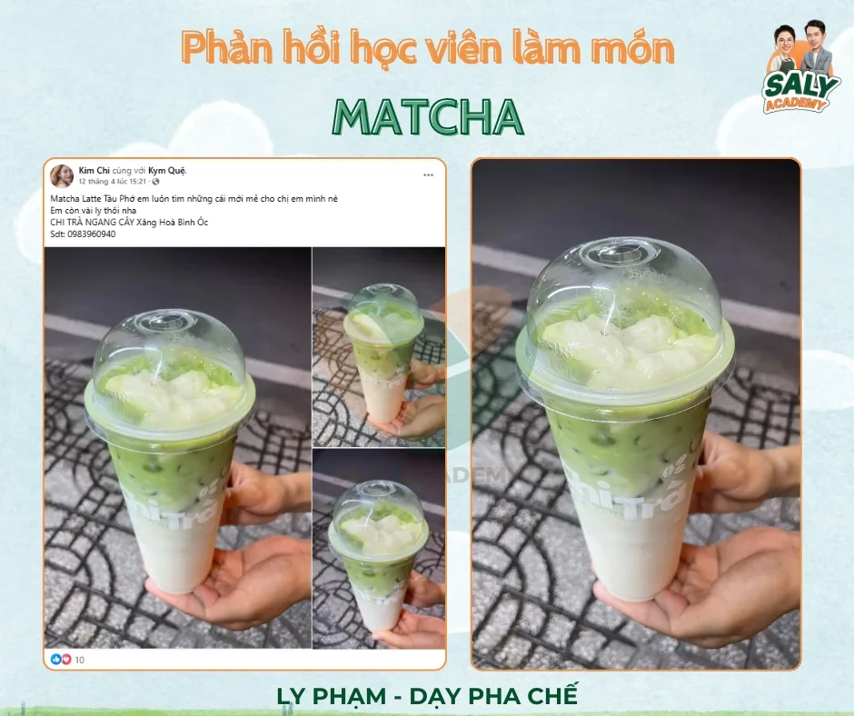 Thành phẩm thực hành của học viên trong nhóm cộng đồng